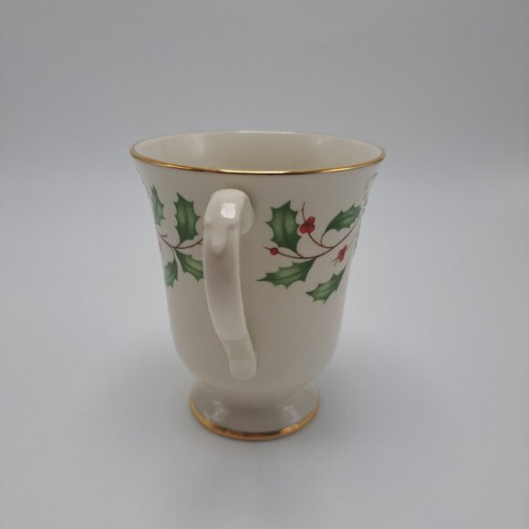 Lenox Holiday Dimension Collection Mug With Gold Trim - Picture 2 of 9